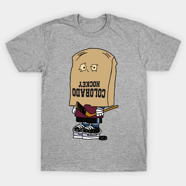 Colorado Hockey Bag of Shame T-Shirt by unsportsmanlikeconductco